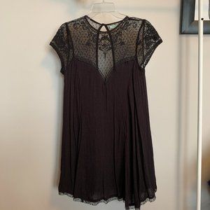 Kimchi Blue Lily Embellished Trapeze Dress size M